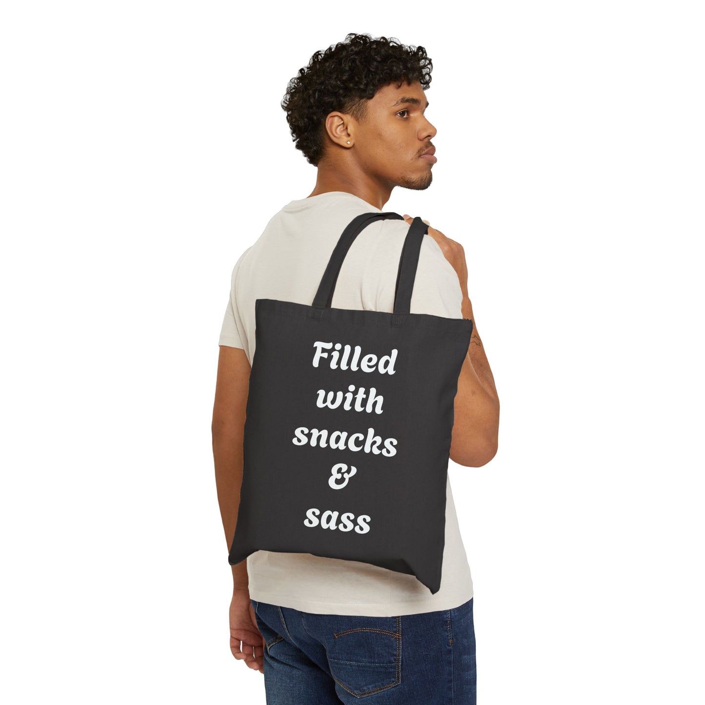 Tote Bag - Filled with snacks and sass