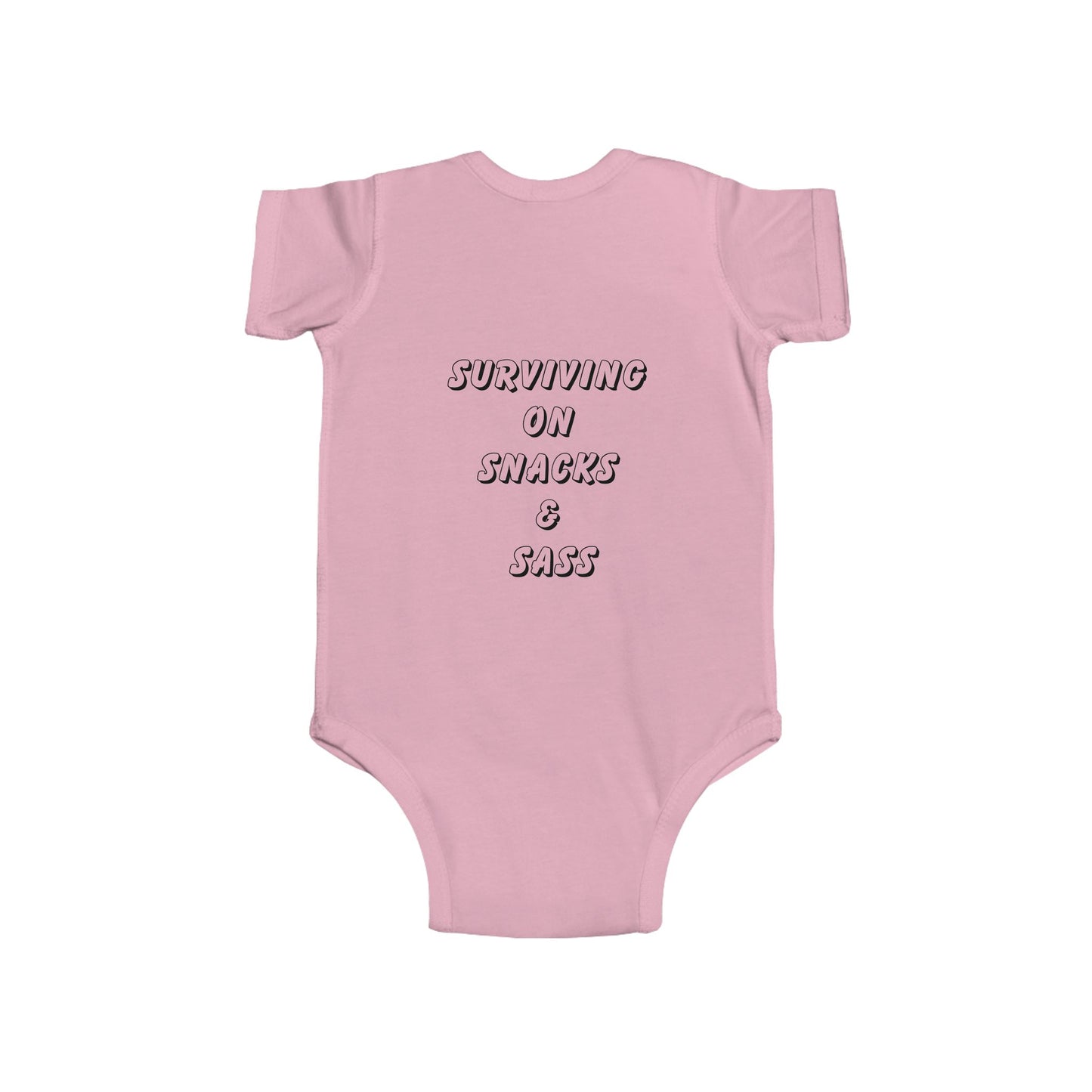 H&H - Surviving on snacks & sass - Baby Onesie