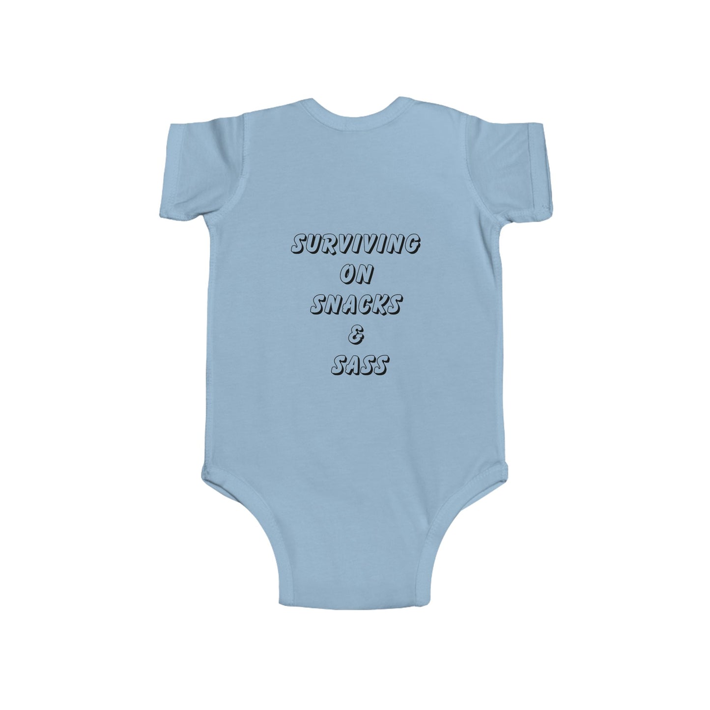 H&H - Surviving on snacks & sass - Baby Onesie