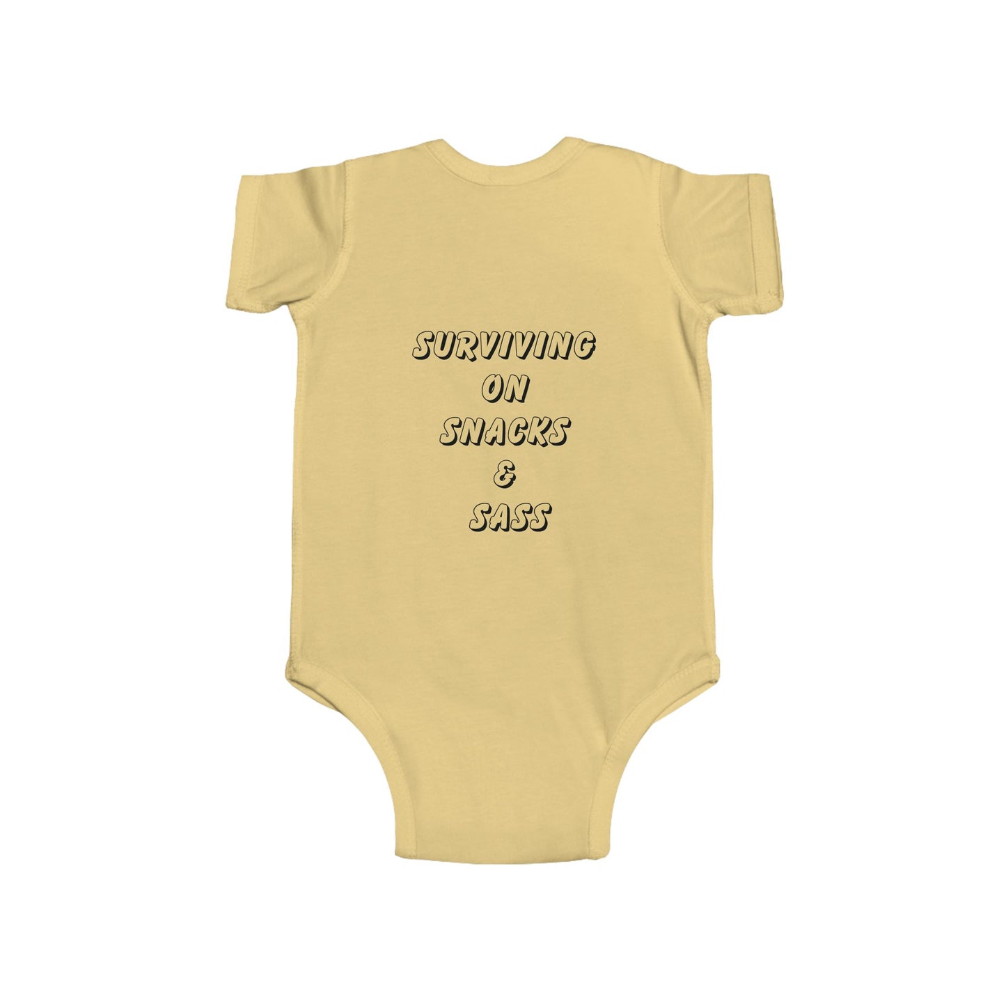 H&H - Surviving on snacks & sass - Baby Onesie